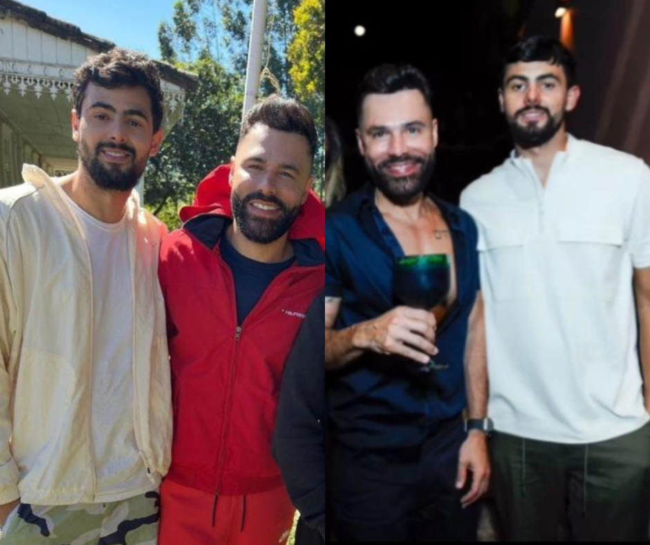 Caio Dias e Rodrigo Sant'Anna | Foto: Reprodução Instagram.