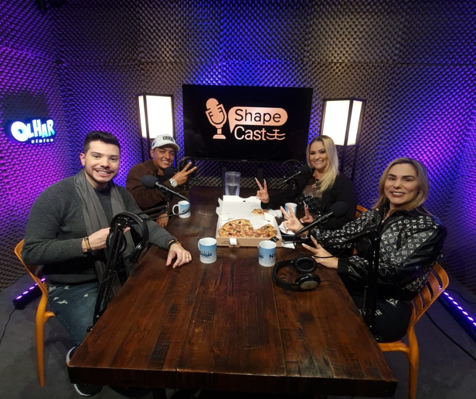 Thalles Luna, MC Caroço, Marcia Cardozo E Dra. Glaidys Scalzer | Foto: Alex J Cardozo