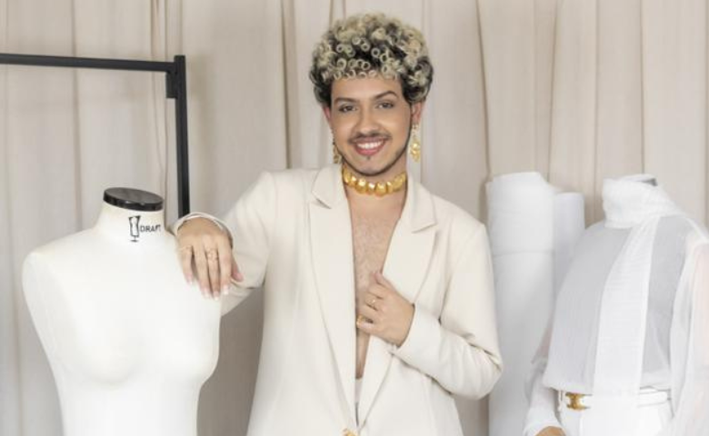 O estilista baiano Roger Coutinho, lança hoje no Canadá sua nova coleção