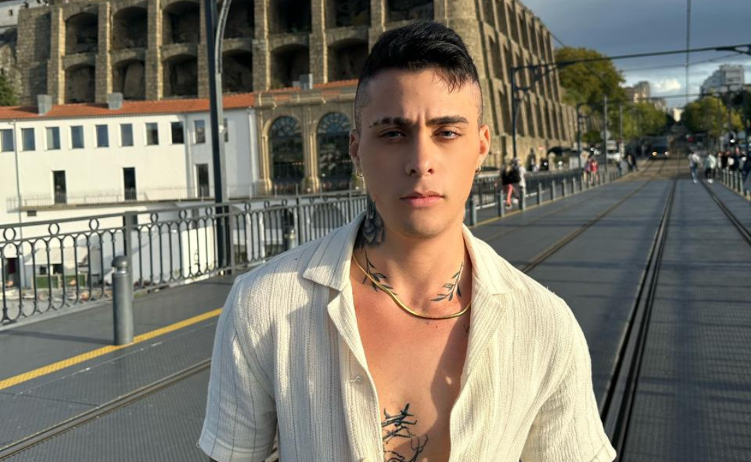 O Psicólogo e Modelo, Gabriel Soares, mostra sobre sua nova rotina em Portugal